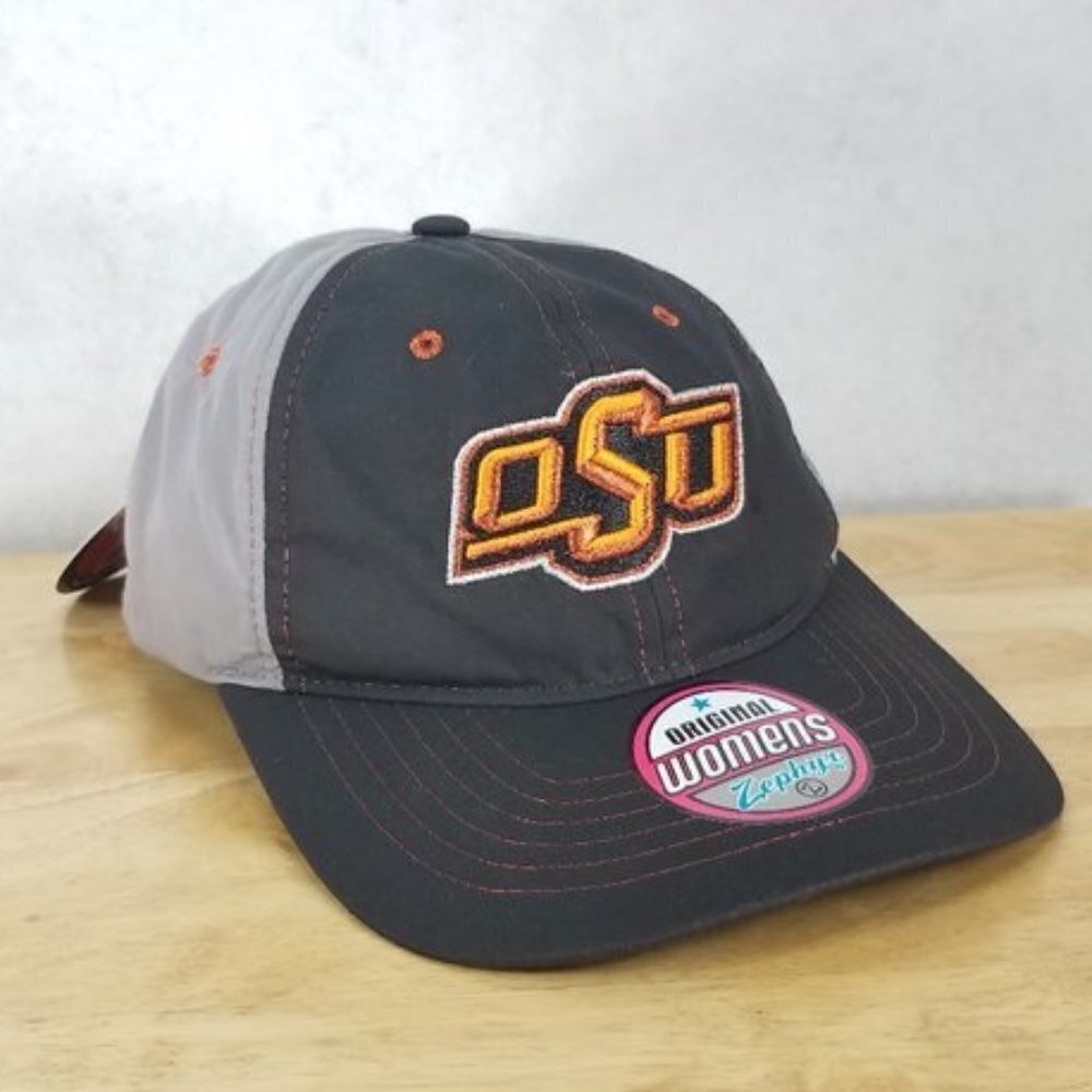 NEW Zephyr Womens Oklahoma State OSU Cowboys Cap Trucker Hat College Football